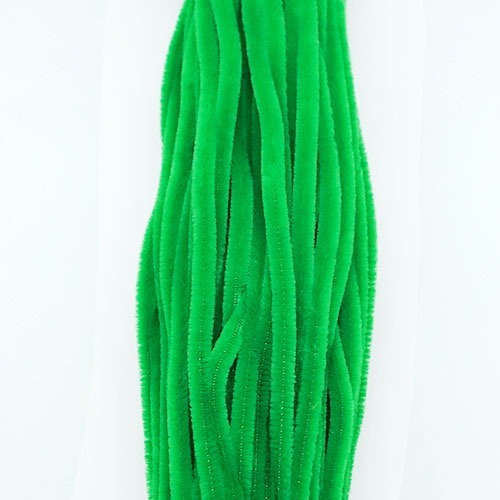 6mm 꽃 철사 모루 - 10번  초록